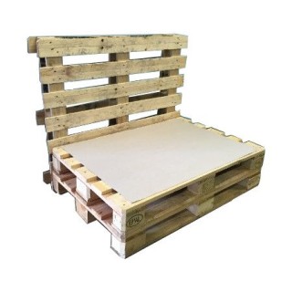 Cartón separador para sofá palet